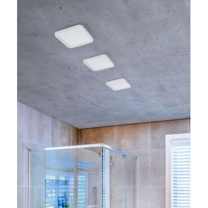 Azzardo AZ2837 - LED įleidžiamas lubinis vonios šviestuvas SLIM 1xLED/12W/230V IP44 CRI 90