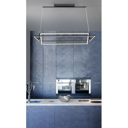 Azzardo AZ2849 - LED reguliuojamas šviestuvas ant laido VIENA 2xLED/70W/230V