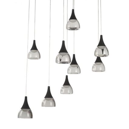Azzardo AZ3143 - LED pritemdomas sietynas, kabinamas ant virvės DALMATIA 9xLED/5W/230V