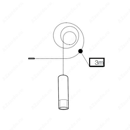 Azzardo AZ3457 - Pakabinimas ZIKO 1xG9/40W/230V