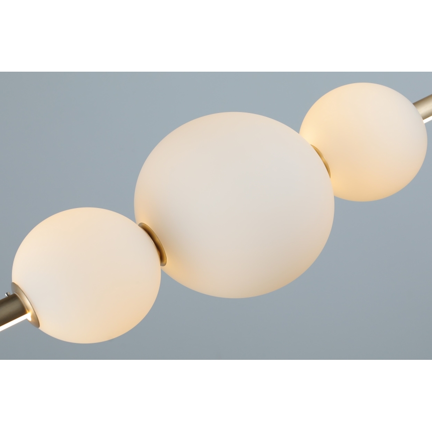 Azzardo AZ4427 - LED Reguliuojamas pakabinamas sietynas SANDRA LED/48W/230V aukso
