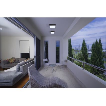 Azzardo AZ4497 - LED Lauko lubinis šviestuvas CASPER LED/15W/230V IP54 kvadratinis