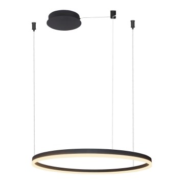 Azzardo AZ4960 - LED reguliuojamas šviestuvas ant laido HALO LED/54W/230V skersmuo 80 cm juodas
