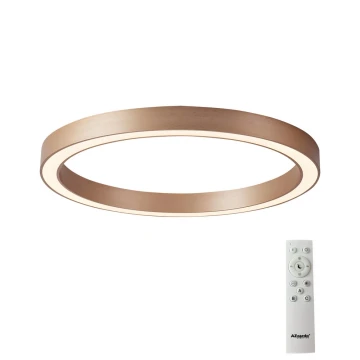 Azzardo AZ5033 - LED reguliuojamas lubų šviestuvas MARCO LED/50W/230V auksinės spalvos + nuotolinio valdymo pultas