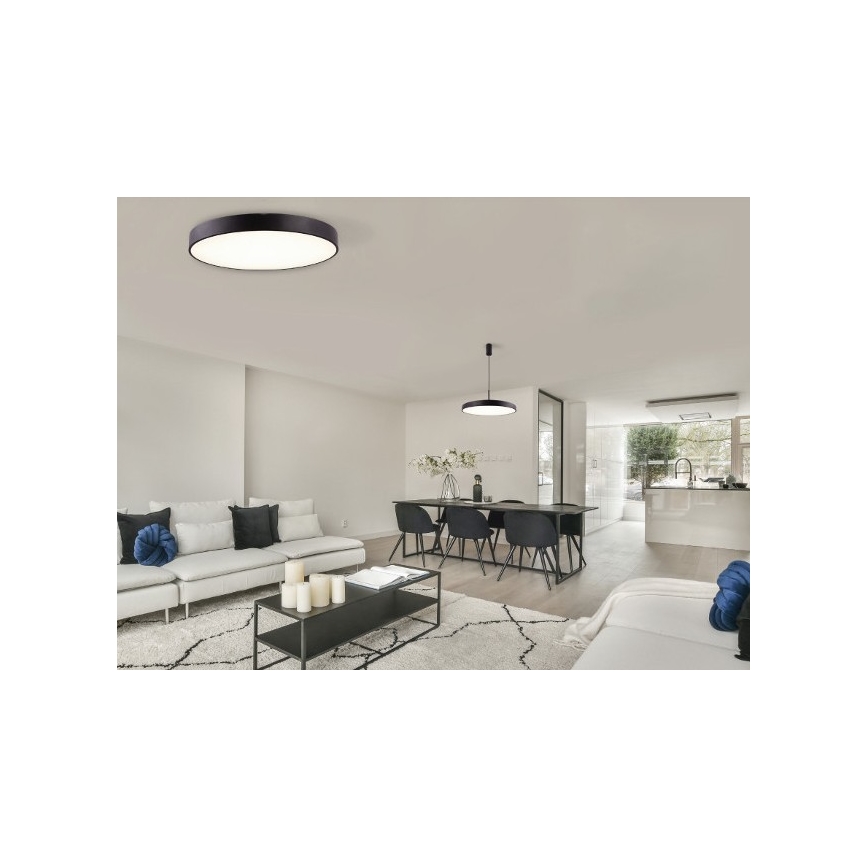 Azzardo AZ5082 - LED Pritemdomas lubinis šviestuvas MARCELLO LED/60W/230V juoda