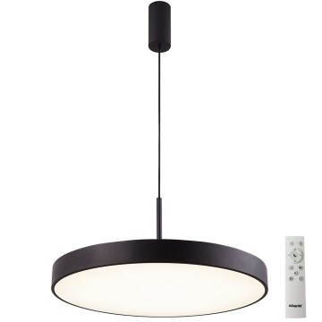 Azzardo AZ5088 - LED Reguliuojamas pakabinamas sietynas MARCELLO LED/30W/230V juoda + nuotolinio valdymo pultas