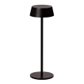 Azzardo AZ5335 - LED lauko įkraunama reguliuojamo ryškumo lempa GILBERTO LED/2W/5V IP54 juoda
