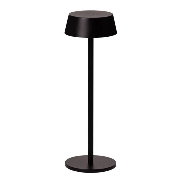 Azzardo AZ5335 - LED lauko įkraunama reguliuojamo ryškumo lempa GILBERTO LED/2W/5V IP54 juoda
