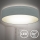 B.K. Licht 1393 - LED Lubinis šviestuvas LED/20W/230V pilkas