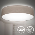 B.K. Licht 1395 - LED Lubinis šviestuvas LED/20W/230V taupe