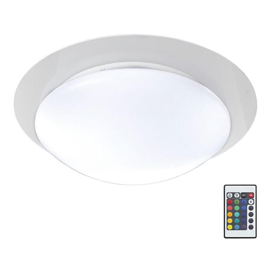 B K Licht BKL1025 - LED RGB Pritemdomas lubinis lauko šviestuvas ASKELLA LED/12W/230V IP44 + Nuotolinio valdymo pultas