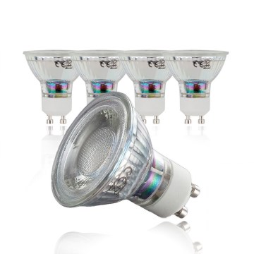 B.K.Licht - komplektas 5 vnt. LED lemputės GU10/5W/230V 3000K