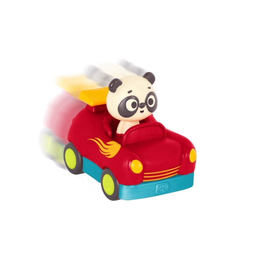 B-Toys - Automobilis su pulteliu Panda Bingo 4xAA