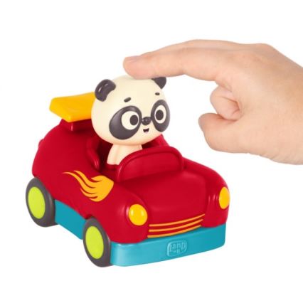 B-Toys - Automobilis su pulteliu Panda Bingo 4xAA