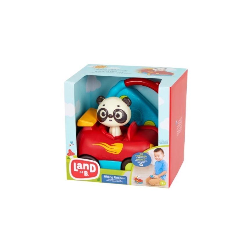 B-Toys - Automobilis su pulteliu Panda Bingo 4xAA