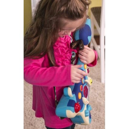 B-Toys - Vaikiška elektrinė gitara Šuo Woofer 3xAA