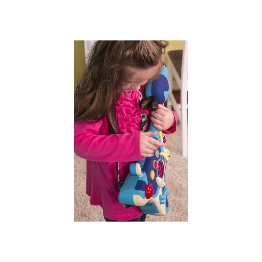 B-Toys - Vaikiška elektrinė gitara Šuo Woofer 3xAA