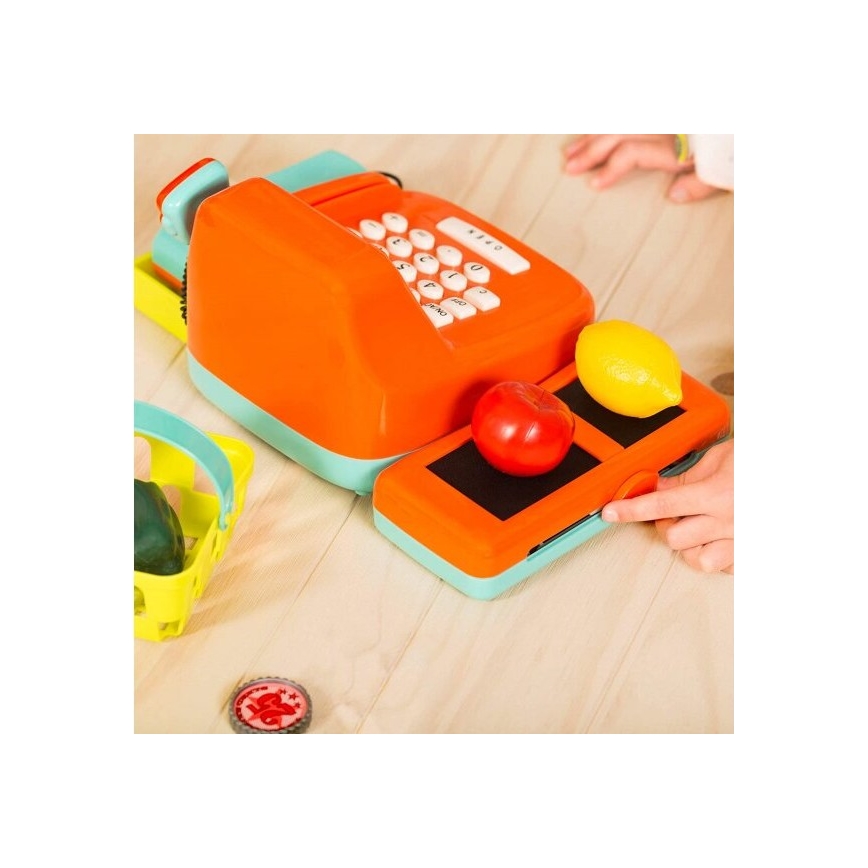 B-Toys - Vaikiška kasa su garsais ir skaičiuokle