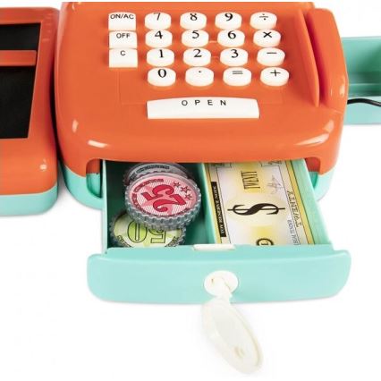 B-Toys - Vaikiška kasa su garsais ir skaičiuokle