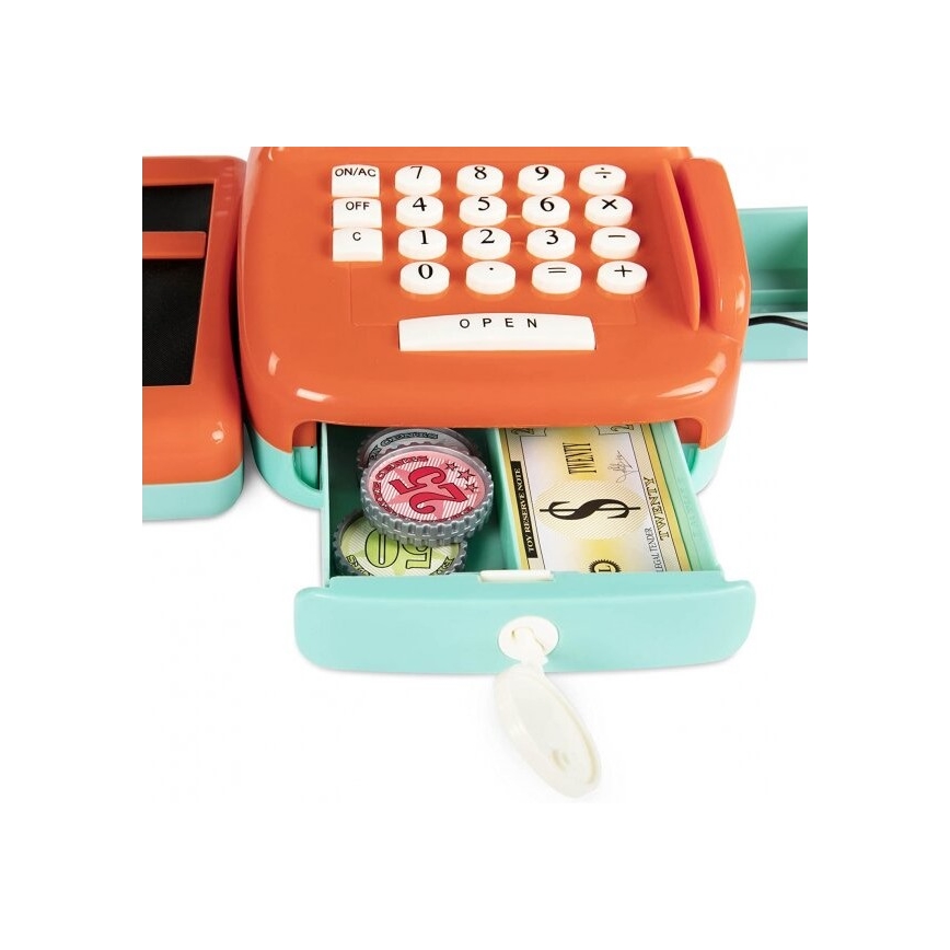 B-Toys - Vaikiška kasa su garsais ir skaičiuokle
