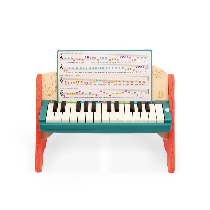 B-Toys - Vaikiškas medinis pianinas Mini Maestro