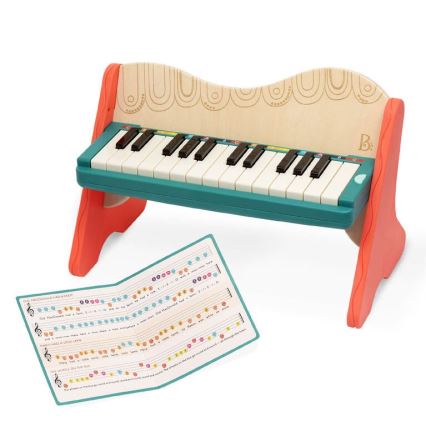 B-Toys - Vaikiškas medinis pianinas Mini Maestro