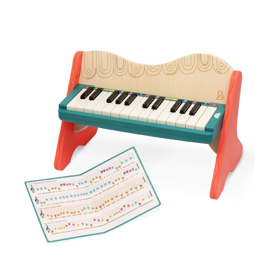 B-Toys - Vaikiškas medinis pianinas Mini Maestro