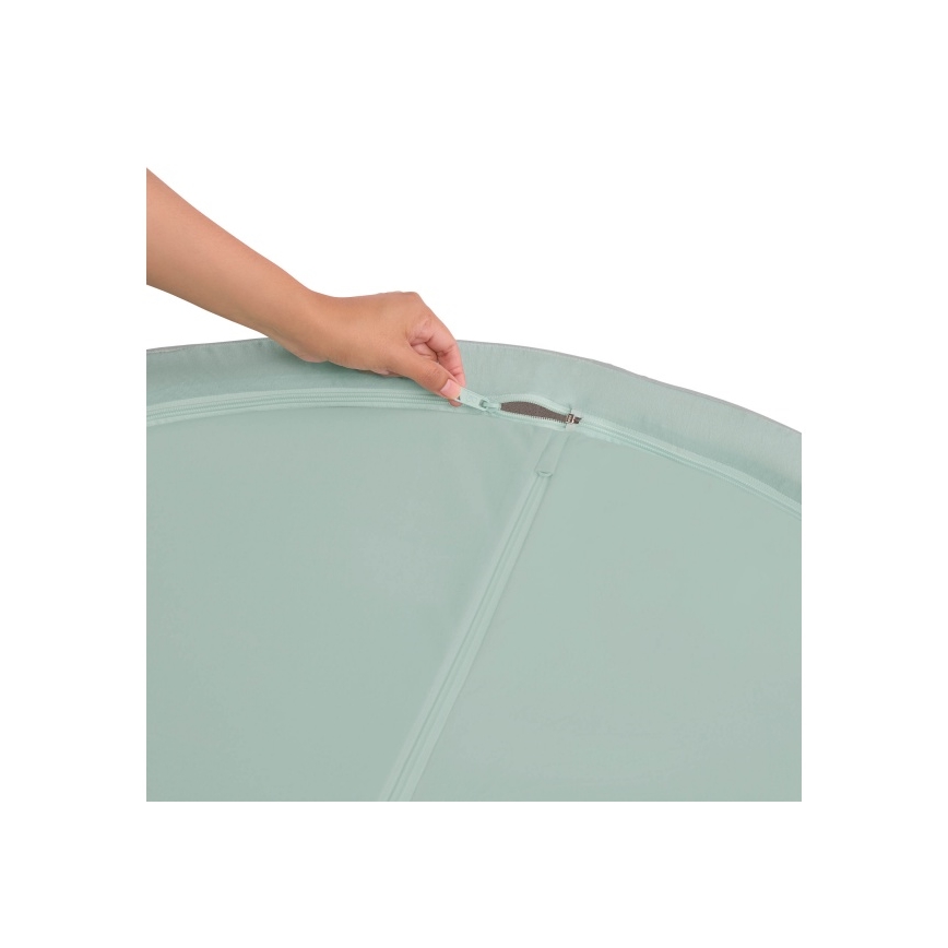 B-Toys - Vaikų sausas baseinas su kamuoliais diametras 89 cm pilka/turkis