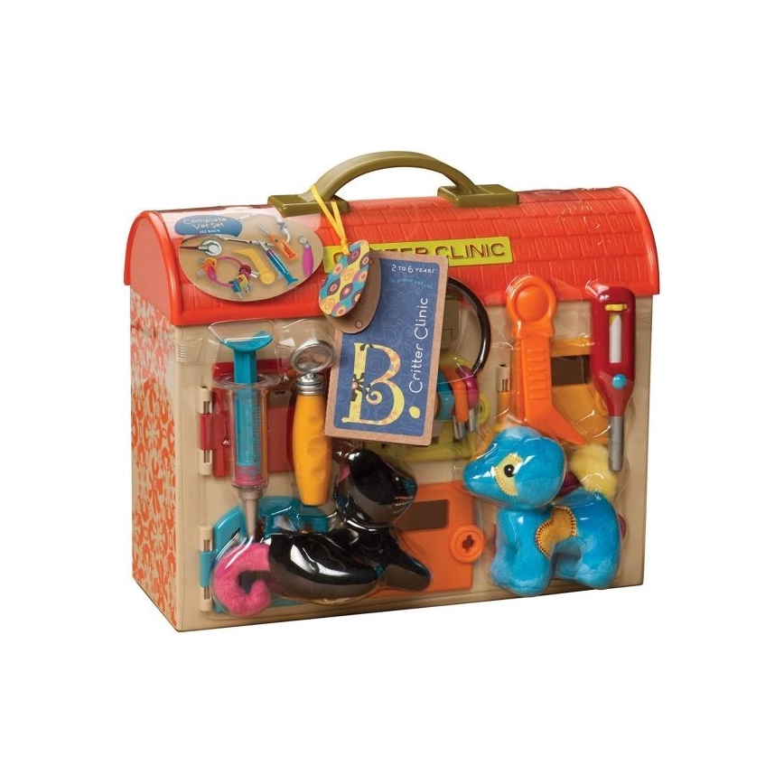B-Toys - Veterinarijos dėžutė Critter Clinic