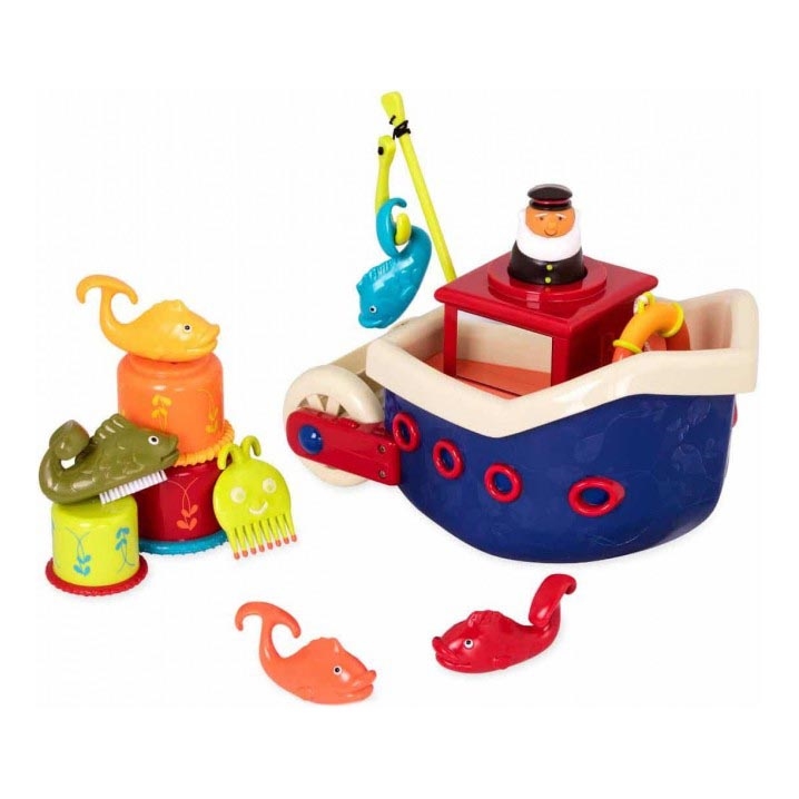 B-Toys - Vonios žaislų rinkinys FISH & SPLISH