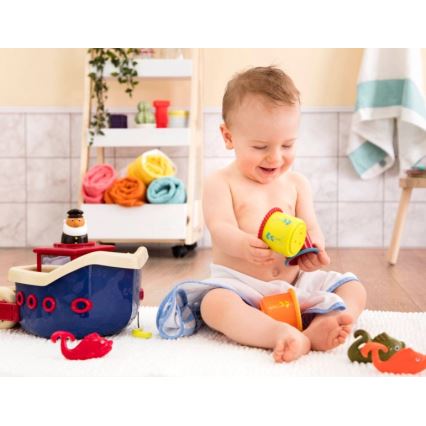 B-Toys - Vonios žaislų rinkinys FISH & SPLISH