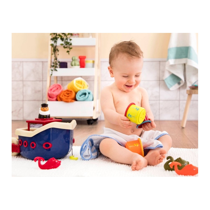 B-Toys - Vonios žaislų rinkinys FISH & SPLISH
