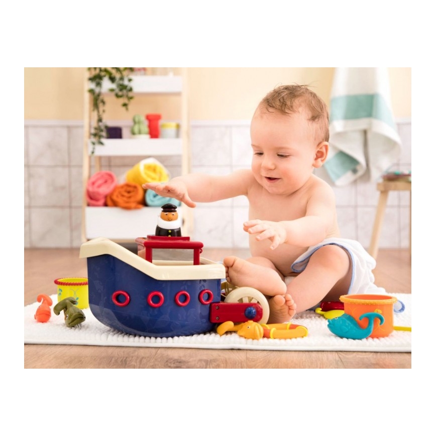 B-Toys - Vonios žaislų rinkinys FISH & SPLISH