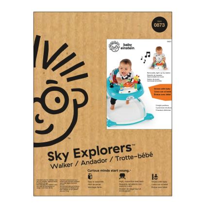 Baby Einstein - Kūdikių vaikštynė SKY EXPLORERS WALKER 3xAA