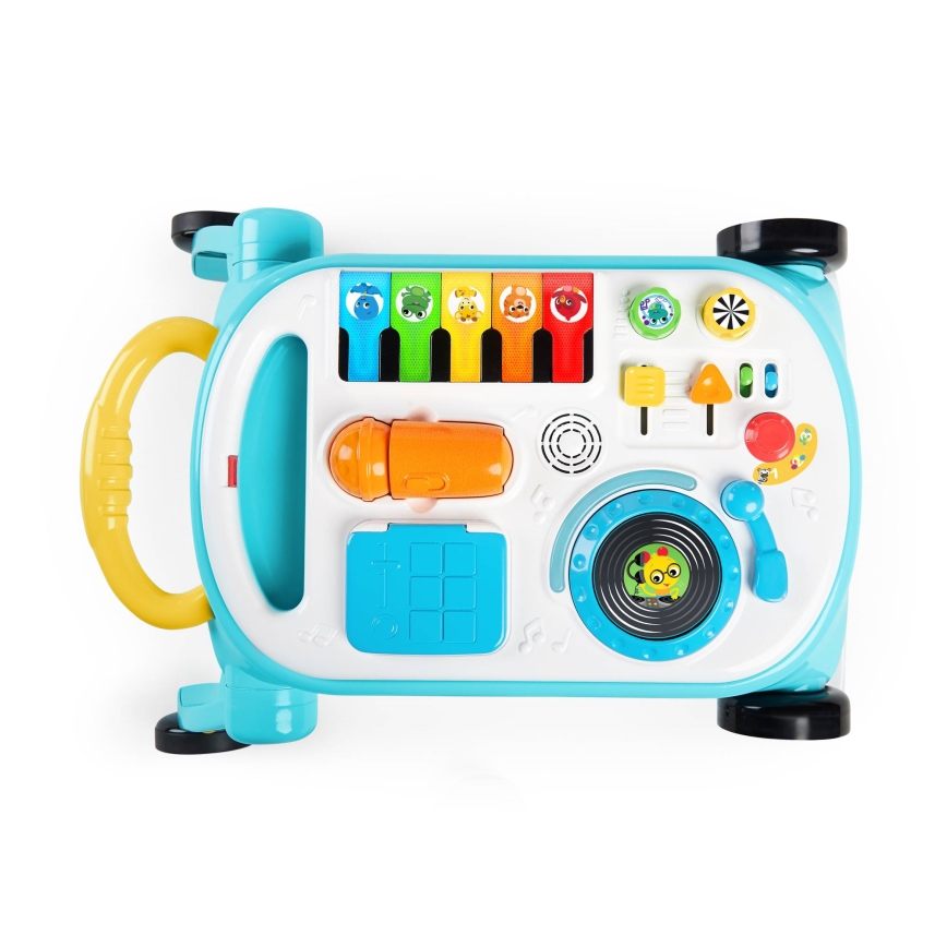 Baby Einstein - Kūdikių vaikštynė su veiklomis 4in1 MUSICAL MIX ‘N ROLL 3xAA