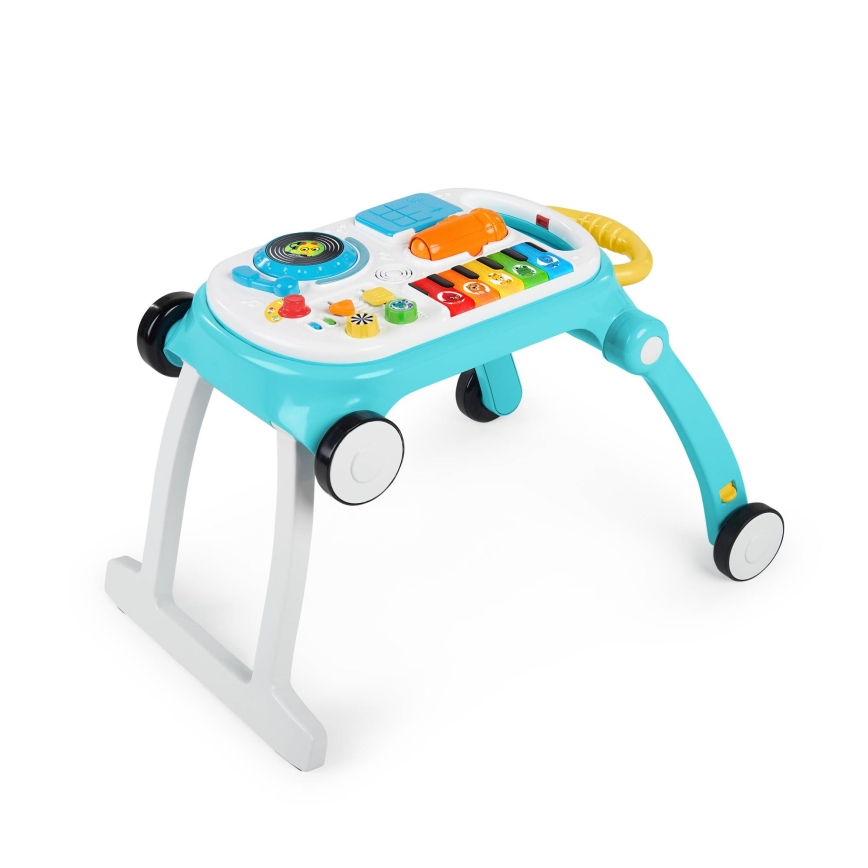 Baby Einstein - Kūdikių vaikštynė su veiklomis 4in1 MUSICAL MIX ‘N ROLL 3xAA