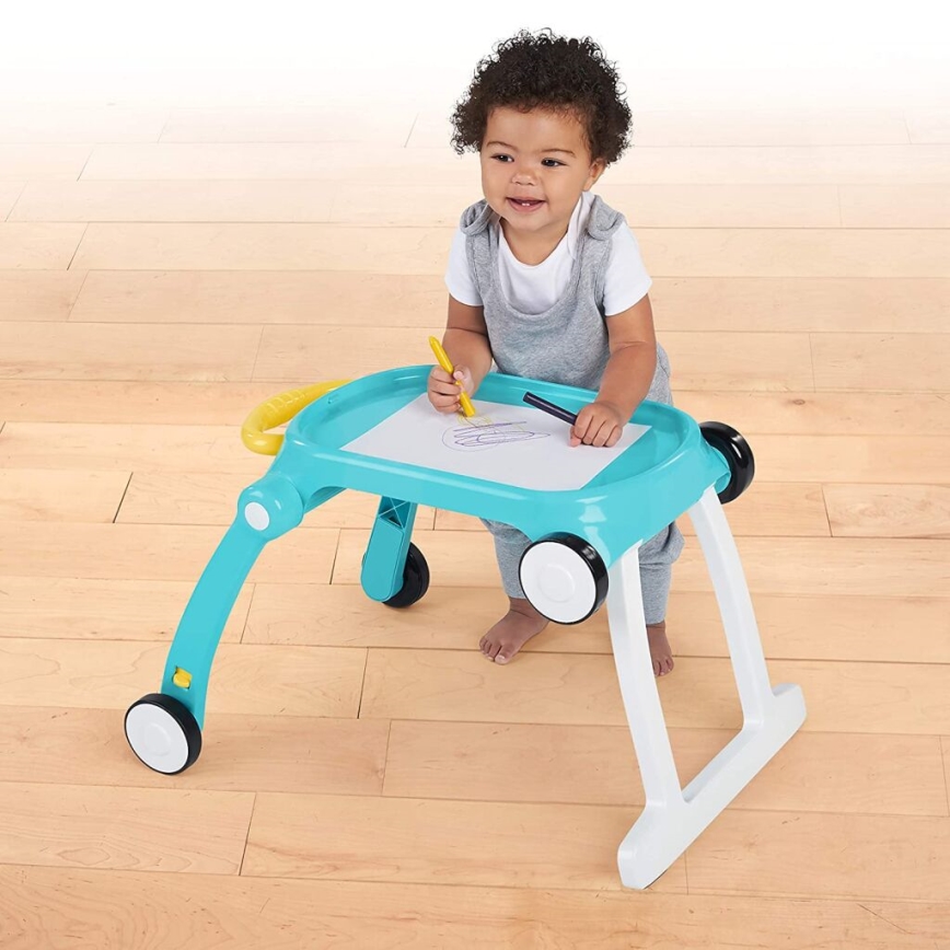Baby Einstein - Kūdikių vaikštynė su veiklomis 4in1 MUSICAL MIX ‘N ROLL 3xAA