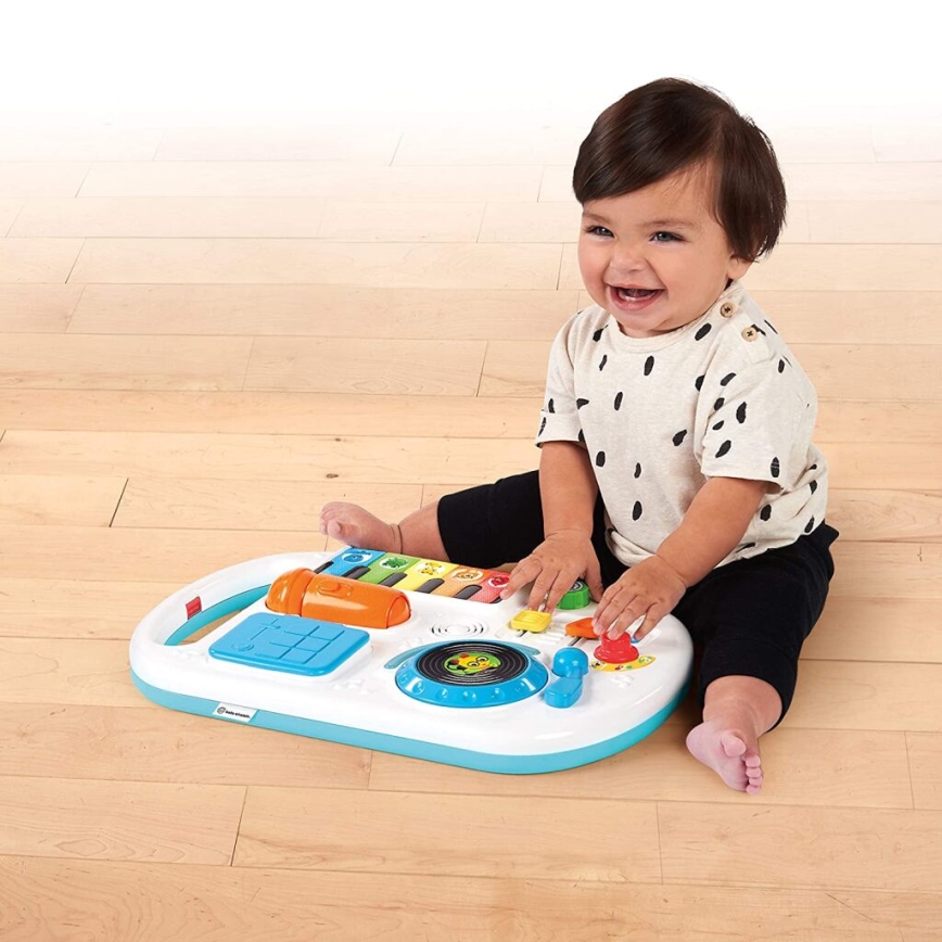 Baby Einstein - Kūdikių vaikštynė su veiklomis 4in1 MUSICAL MIX ‘N ROLL 3xAA