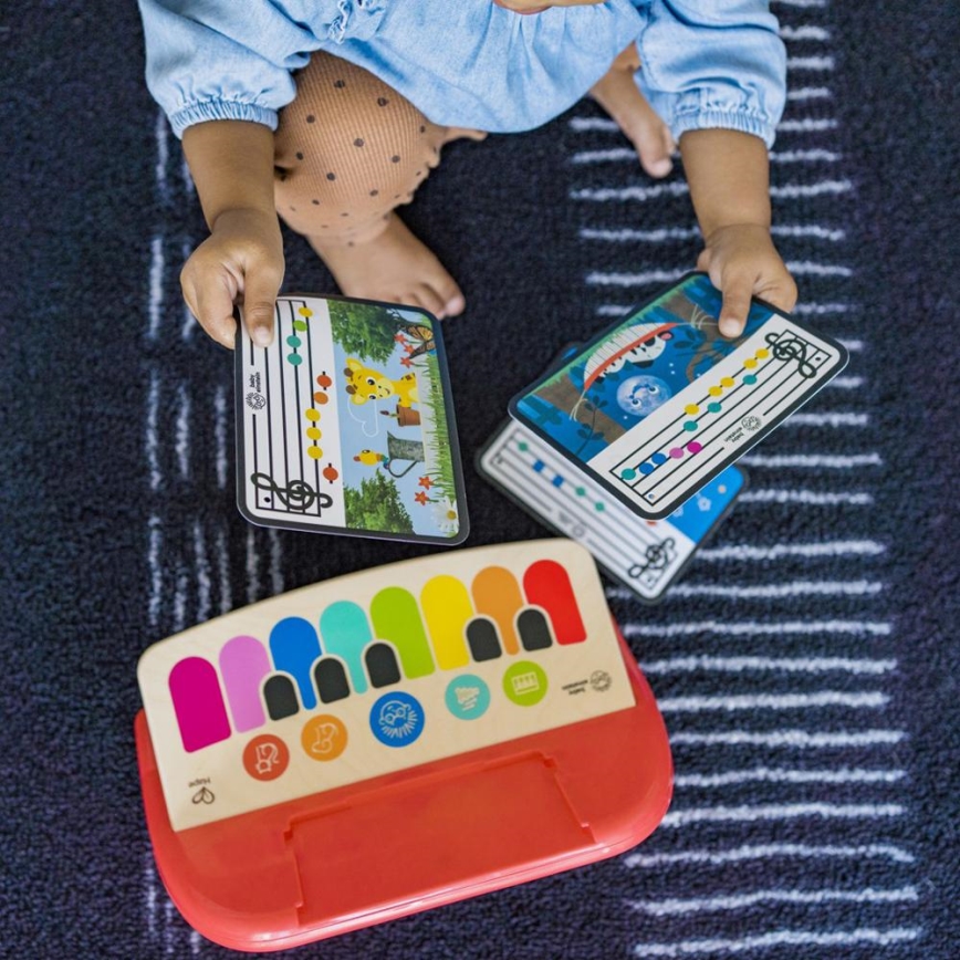Baby Einstein - Medinis muzikinis pianinas MAGIC TOUCH 3xAA