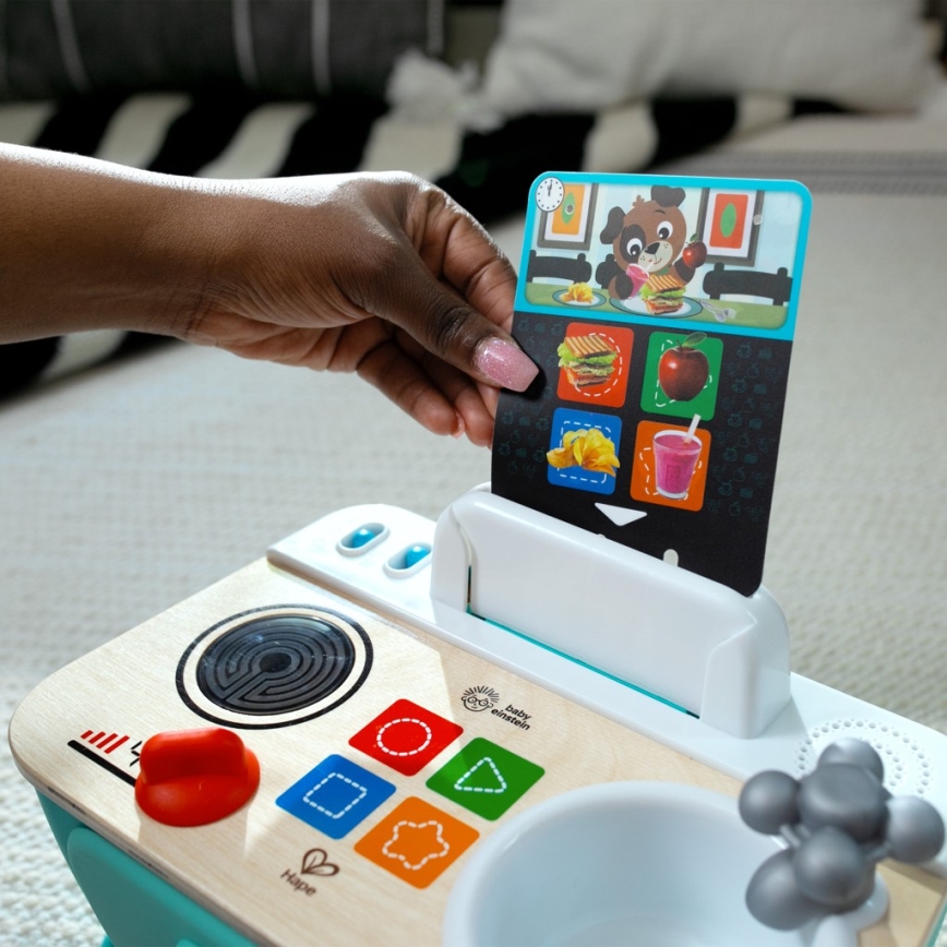 Baby Einstein - muzikinė žaislinė virtuvėlė MAGIC TOUCH 3xAA