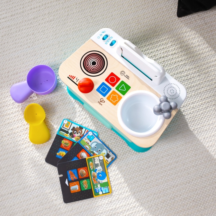 Baby Einstein - muzikinė žaislinė virtuvėlė MAGIC TOUCH 3xAA