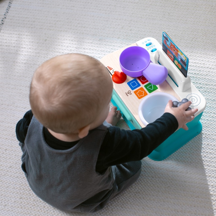 Baby Einstein - muzikinė žaislinė virtuvėlė MAGIC TOUCH 3xAA