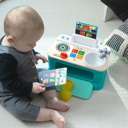 Baby Einstein - muzikinė žaislinė virtuvėlė MAGIC TOUCH 3xAA