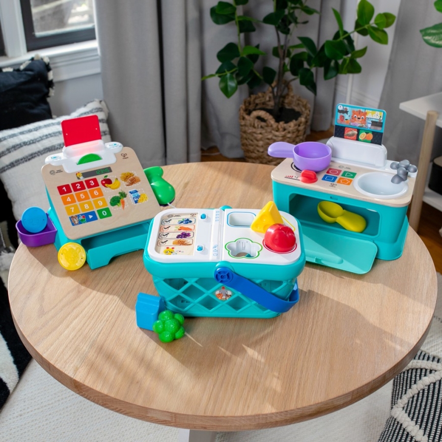 Baby Einstein - muzikinė žaislinė virtuvėlė MAGIC TOUCH 3xAA
