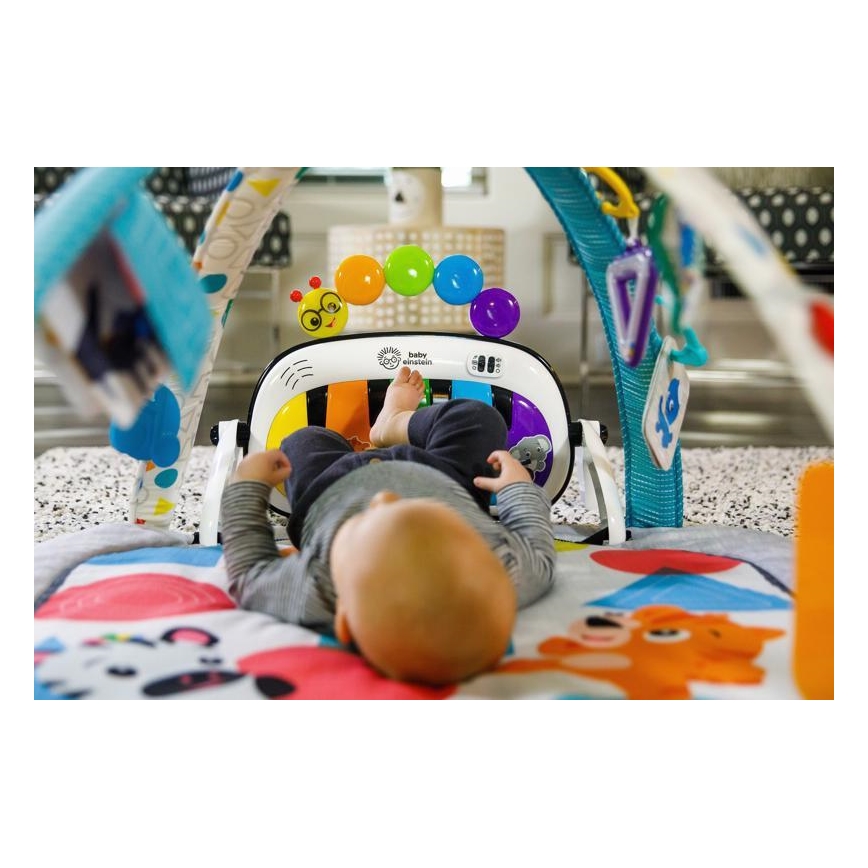 Baby Einstein - Vaikiška antklodė žaidimui 4in1 KICKIN' TUNES
