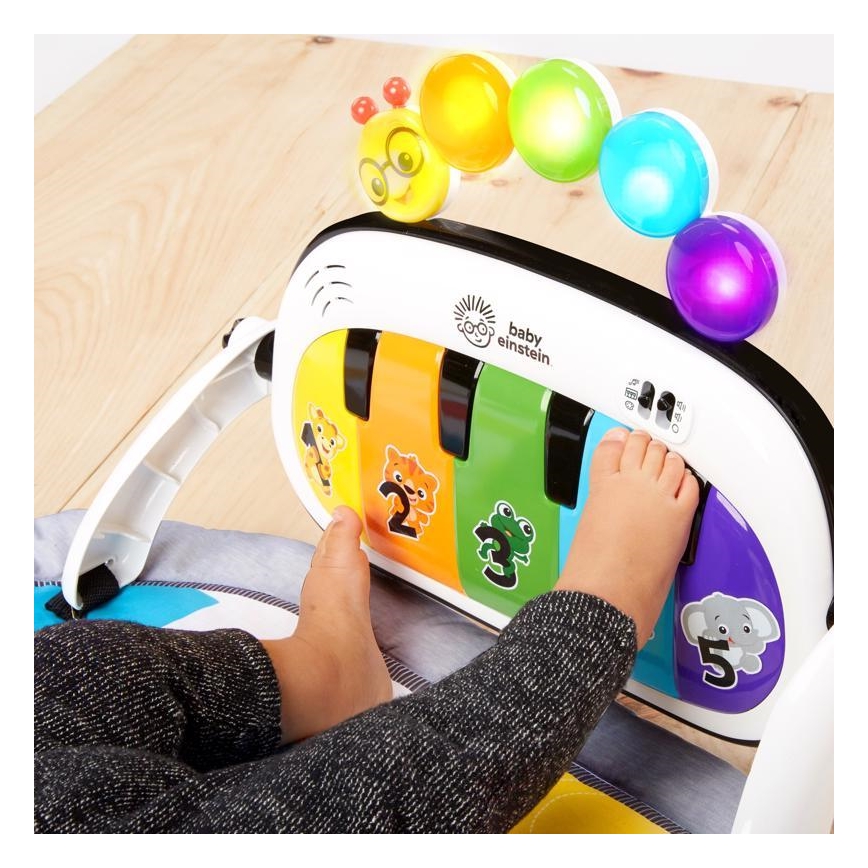 Baby Einstein - Vaikiška antklodė žaidimui 4in1 KICKIN' TUNES