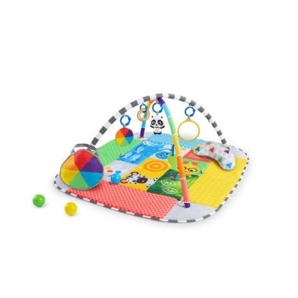Baby Einstein - Vaikiška antklodė žaidimui 5in1 PATCH'S COLOR PLAYSPACE 3xAAA