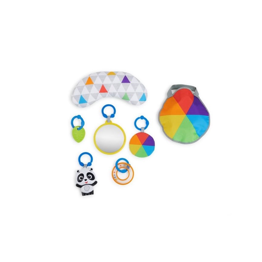 Baby Einstein - Vaikiška antklodė žaidimui 5in1 PATCH'S COLOR PLAYSPACE 3xAAA