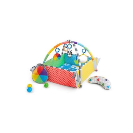 Baby Einstein - Vaikiška antklodė žaidimui 5in1 PATCH'S COLOR PLAYSPACE 3xAAA