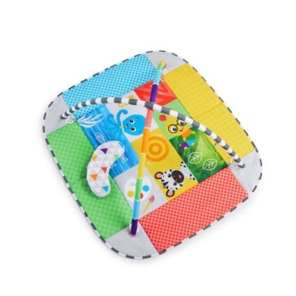 Baby Einstein - Vaikiška antklodė žaidimui 5in1 PATCH'S COLOR PLAYSPACE 3xAAA